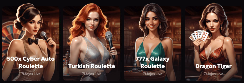 Live Casino Immersif avec Croupiers en Direct Mad Casino