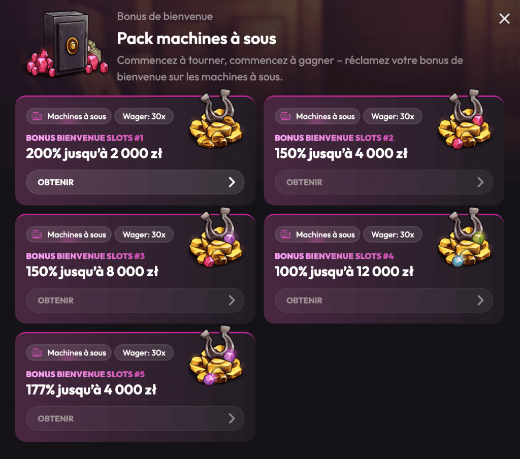 Promotions Exclusives chez Mad Casino