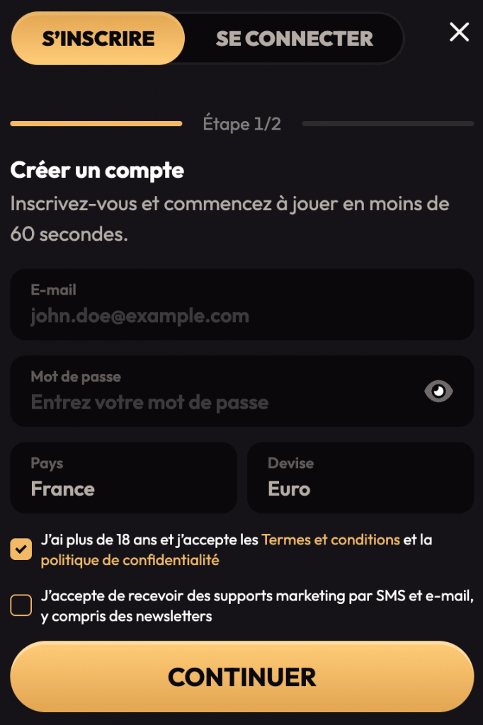 Inscription Simple et Rapide en Quelques Clics